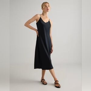 Quince 100% Washable Silk Slip Dress